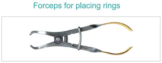 Dental Sectional Matrix System A2 Bands Clamp Ring Resin Holder Clip Ring