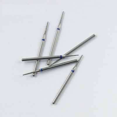 Diamond Coated Burr Set Polishing HP Low Speed Burr Grinding Polishing Needle Shape Head