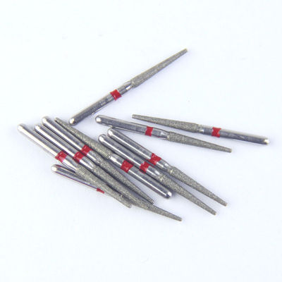 Dental Diamond Polishing Fine Burs 1.595mm Shank High Speed Negotiable Package