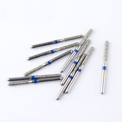 High Speed Handpiece FG Diamond Grinding Dental Bur SR Series Round End Cylinder Shape Head