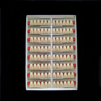 Incisor (2×1)×16 Dental Acrylic Resin Composite Denture VITA System False Teeth